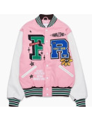 First Row Varsity Pink Jacket