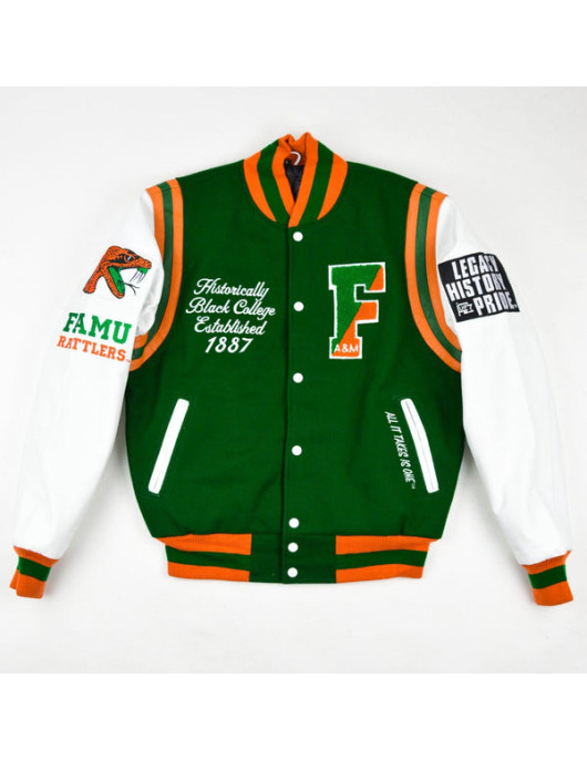 Florida A&M University Motto 2.0 Varsity Jacket