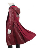 Fullmetal Alchemist Edward Elric Maroon Leather Coat