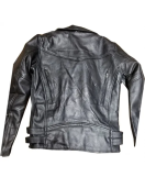 GG Allin Black Leather Biker Jacket