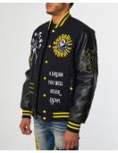 GREAT ESCAPE LATTERMAN VARSITY JACKET