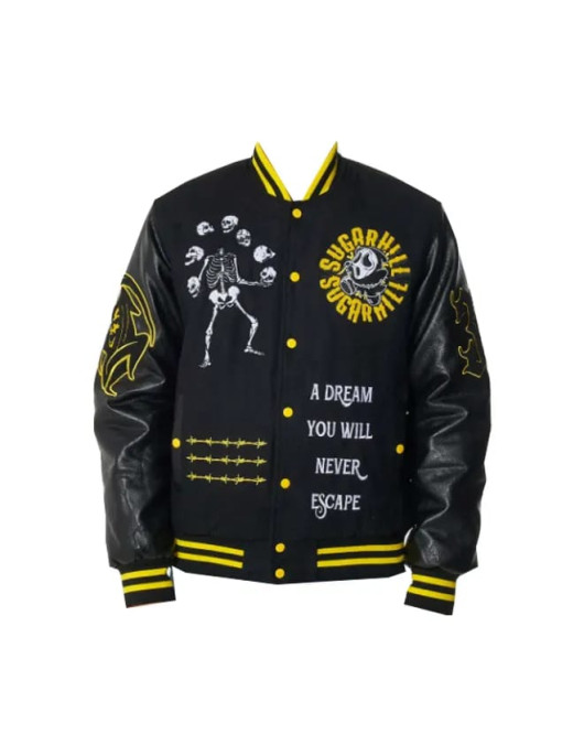 GREAT ESCAPE LATTERMAN VARSITY JACKET