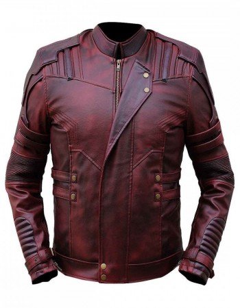 Guardians Of The Galaxy 2 Star Lord Leather Jacket