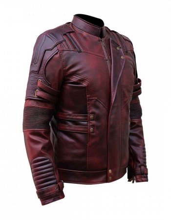 Guardians Of The Galaxy 2 Star Lord Leather Jacket