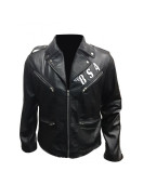 George Michael BSA Faith Rockers Revenge Leather Jacket