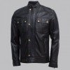 Gerard Butler Black Leather Jacket Gerard Butler Black Leather Jacket