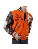Ghost Wheelers Letterman Varsity Jacket