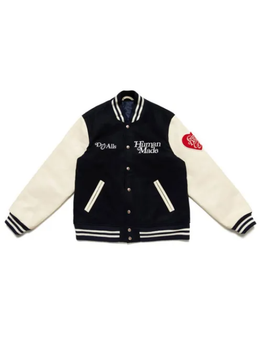 Girls Don’t Cry Human Made Dry Alls Varsity Jacket