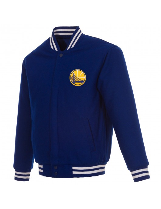 Golden State Warriors Reversible Wool Jacket