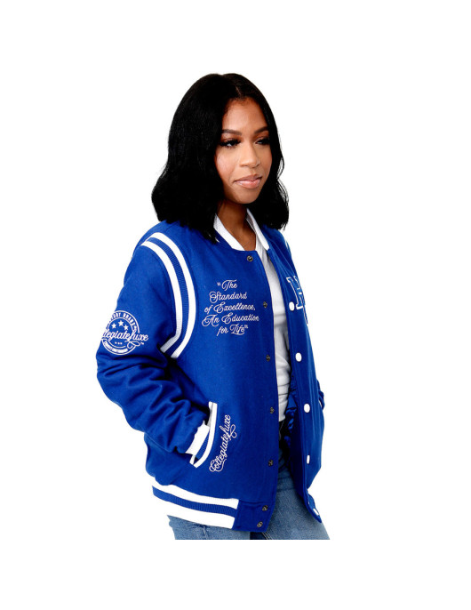 Hampton University Unisex Varsity Jacket