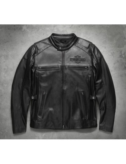 Harley Davidson Motorcycle Votary Biker Leather Jacket