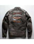 Harley Davidson Passion VELOCITY Biker Leather Jacket