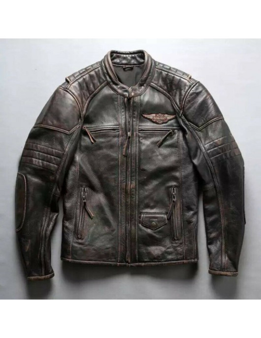 Harley Davidson Passion VELOCITY Biker Leather Jacket