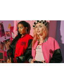 Hello Kitty & Friends Pink Varsity Jacket