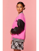 Hello Kitty & Friends Pink Varsity Jacket