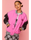 Hello Kitty & Friends Pink Varsity Jacket