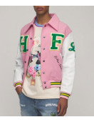 Homme Femme Letterman Jacket