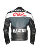 Honda CBR Racing Moto Racer Leather Jacket