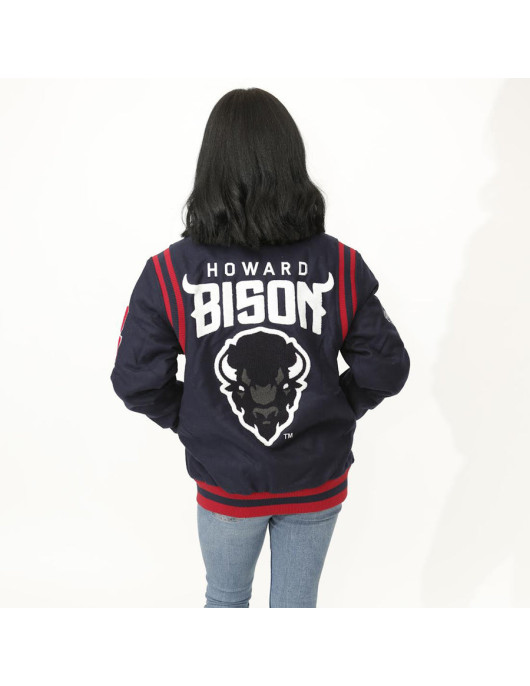 Howard University Unisex Varsity Jacket