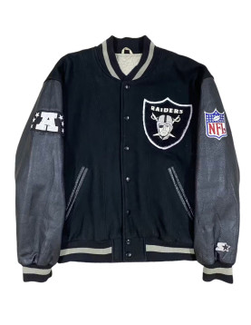 Ice Cube Los Angeles Raiders Varsity Jacket