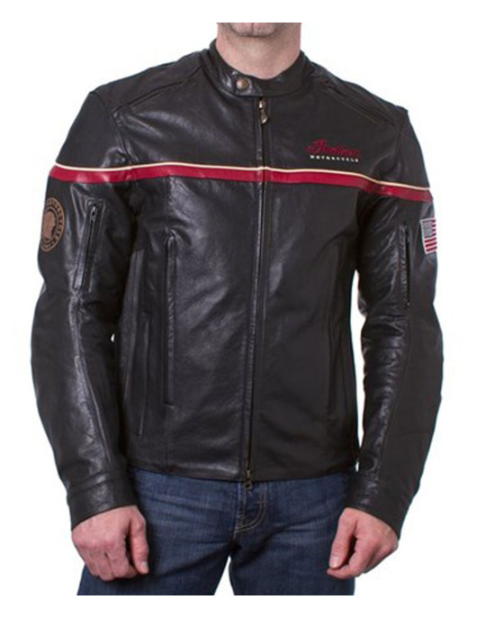 Indian Freeway Motorcycle Leather Jacket