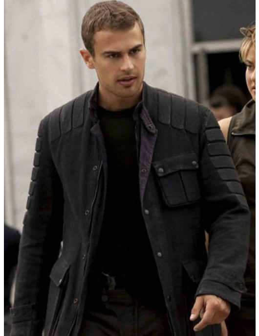 Insurgent Theo James Black Jacket