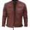 Johnson Dark Brown Quilted Motorcycle Leather Jacket