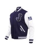 Jackson State University Classic Rib Wool Varsity Jacket