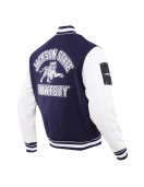 Jackson State University Classic Rib Wool Varsity Jacket