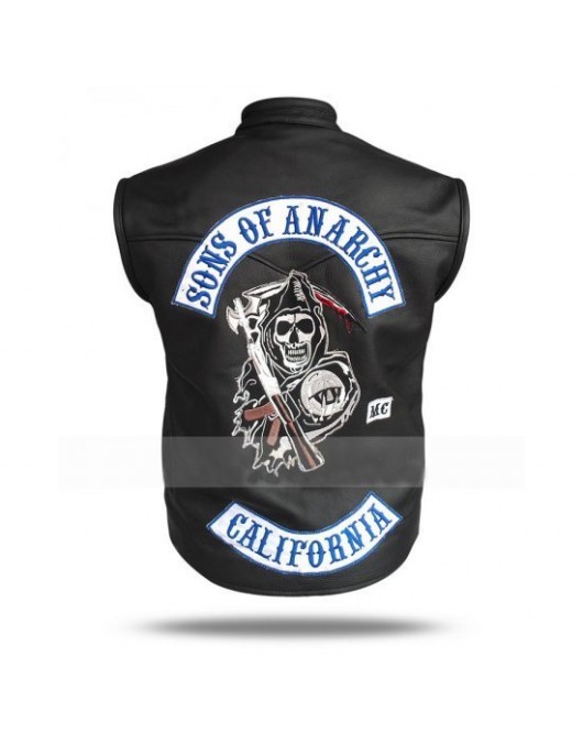 Jax Teller Sons Of Anarchy Leather Vest