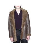 Jeremy Allen White The Iron Claw Leather Coat