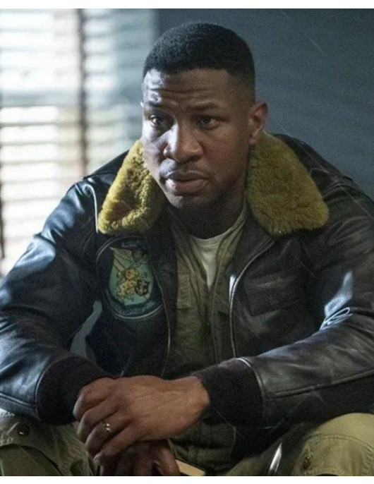 Jonathan Majors Devotion 2022 Leather Jacket