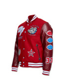 Jordan Craig Canton Red Varsity Jacket (hall Of Fame)