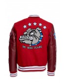 Jordan Craig Canton Red Varsity Jacket (hall Of Fame)