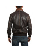 Jumanji 2 Nick Jonas Bomber Leather Jacket