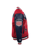 Kansas City Monarchs Red and Navy Varsity Jacket