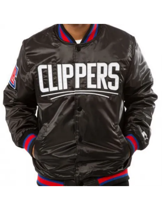 LA Clippers Starter Bomber Jacket