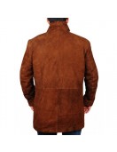 Longmire-sheriff Walt Robert Taylor Longmire Suede Leather Coat Jacket