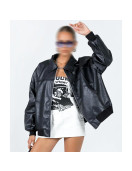 Leather Dixie D’Amelio The Damelio Show Jacket