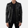 Legacy Black Leather Biker Jacket Legacy Black Leather Biker Jacket