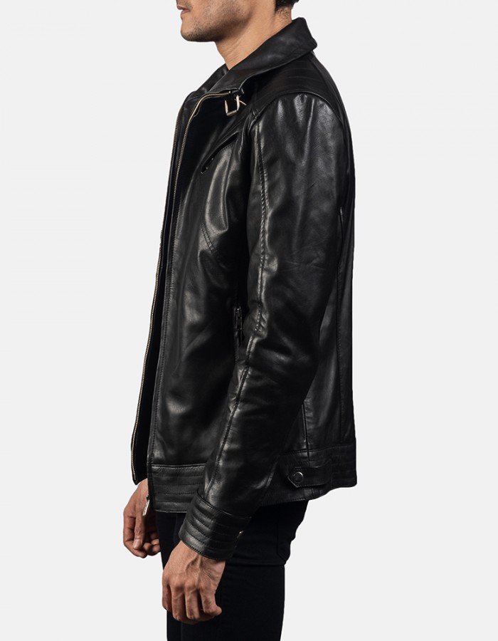 Legacy Black Leather Biker Jacket Legacy Black Leather Biker Jacket
