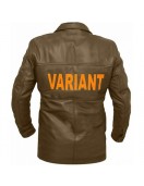 Loki 2021 TVA The Variant Cosplay Tom Hiddleston Prison Leather Jacket