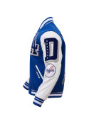 Los Angeles Dodgers Mash Up Blue Varsity Jacket