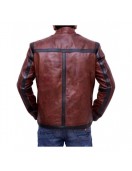 Lucifer TV Series Dan Espinoza Brown Leather Jacket