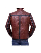 Lucifer TV Series Dan Espinoza Brown Leather Jacket