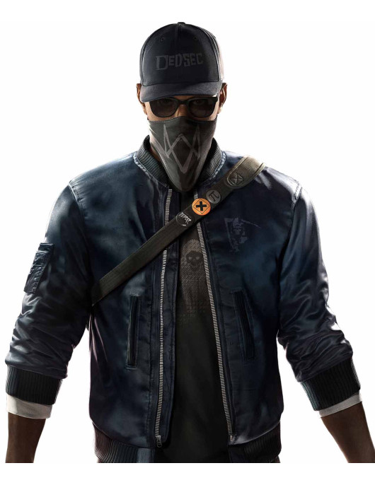 Marcus Holloway Watch Dogs 2 Varsity Jacket