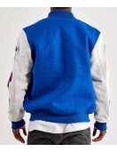 Mash Up Philadelphia 76ers Royal Varsity Jacket