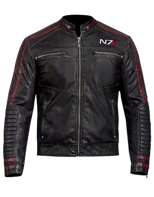 Mass Effect N7 Commander Shepard Leather Jacket