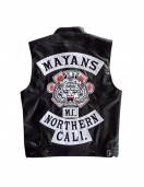 Mayans Southern Cali MC Leather Embroidered Biker Vest