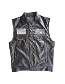 Mayans Southern Cali MC Leather Embroidered Biker Vest